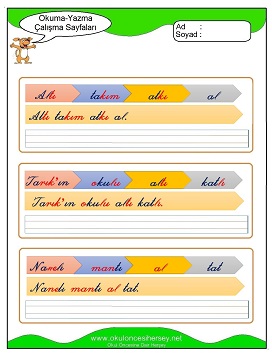 ı sesi Grubu Çalışma Sayfaları